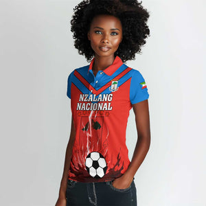 Support Nzalang Nacional - Equatorial Guinea Football Women Polo Shirt