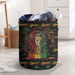 The Bahamas One Love Reggae Lion Laundry Basket Caribbean Reggae Spirit