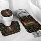 The Bahamas One Love Reggae Lion Bathroom Set Caribbean Reggae Spirit