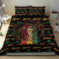 The Bahamas One Love Reggae Lion Bedding Set Caribbean Reggae Spirit