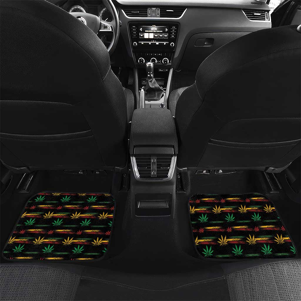 Personalized The Bahamas One Love Reggae Lion Car Mats Caribbean Reggae Spirit