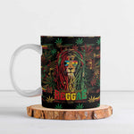 Personalized The Bahamas One Love Reggae Lion Ceramic Mug Caribbean Reggae Spirit