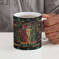 Personalized The Bahamas One Love Reggae Lion Ceramic Mug Caribbean Reggae Spirit
