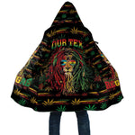 Personalized The Bahamas One Love Reggae Lion Cloak Caribbean Reggae Spirit