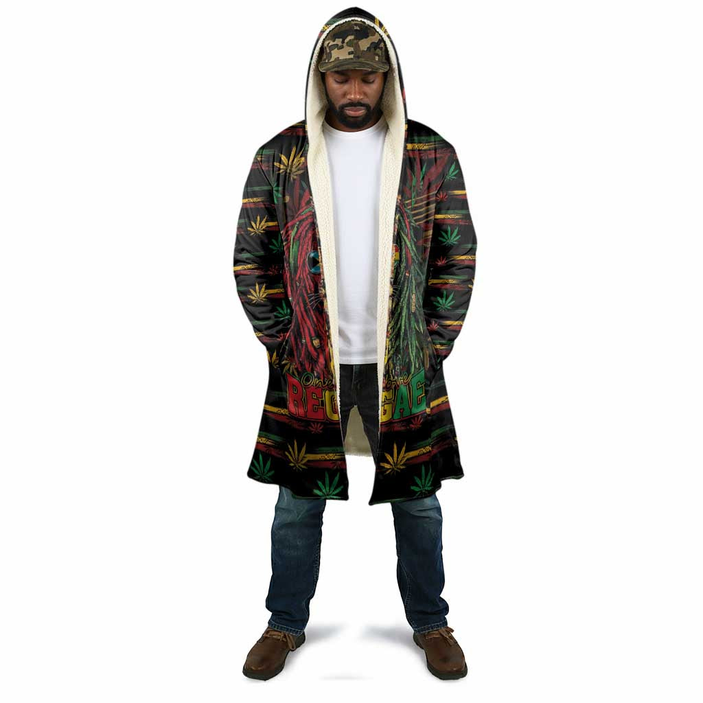 Personalized The Bahamas One Love Reggae Lion Cloak Caribbean Reggae Spirit