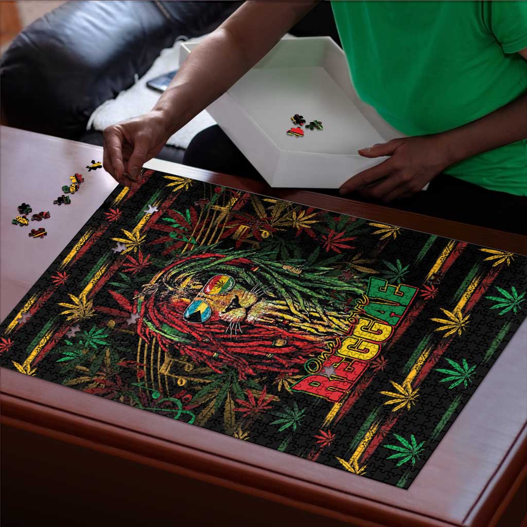 The Bahamas One Love Reggae Lion Puzzle Caribbean Reggae Spirit