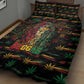 The Bahamas One Love Reggae Lion Quilt Bed Set Caribbean Reggae Spirit
