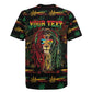 Personalized The Bahamas One Love Reggae Lion Rugby Jersey Caribbean Reggae Spirit