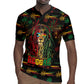 Personalized The Bahamas One Love Reggae Lion Rugby Jersey Caribbean Reggae Spirit