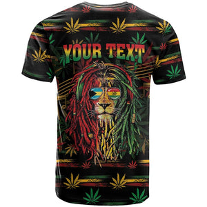 Personalized The Bahamas One Love Reggae Lion T shirt Caribbean Reggae Spirit