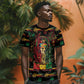 Personalized The Bahamas One Love Reggae Lion T shirt Caribbean Reggae Spirit