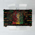 The Bahamas One Love Reggae Lion Tablecloth Caribbean Reggae Spirit