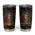 Personalized The Bahamas One Love Reggae Lion Tumbler Cup Caribbean Reggae Spirit