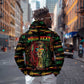 Personalized The Bahamas One Love Reggae Lion Zip Hoodie Caribbean Reggae Spirit