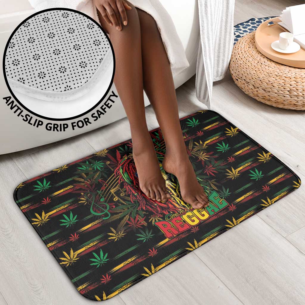 Barbados One Love Reggae Lion Bathroom Set Caribbean Reggae Spirit