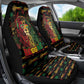 Dominica One Love Reggae Lion Car Seat Cover Caribbean Reggae Spirit