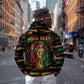 Personalized Dominica One Love Reggae Lion Hoodie Caribbean Reggae Spirit