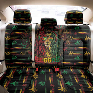 Guyana One Love Reggae Lion Back Car Seat Cover Caribbean Reggae Spirit