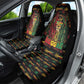 Guyana One Love Reggae Lion Car Seat Cover Caribbean Reggae Spirit