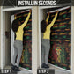 Personalized Guyana One Love Reggae Lion Door Cover Caribbean Reggae Spirit