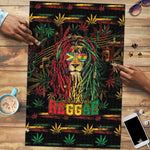 Guyana One Love Reggae Lion Puzzle Caribbean Reggae Spirit