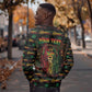 Personalized Guyana One Love Reggae Lion Sweatshirt Caribbean Reggae Spirit