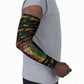 Personalized Puerto Rico One Love Reggae Lion Arm Sleeves Caribbean Reggae Spirit
