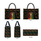 Puerto Rico One Love Reggae Lion Leather Bag Caribbean Reggae Spirit