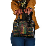 Puerto Rico One Love Reggae Lion Shoulder Handbag Caribbean Reggae Spirit