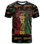 Personalized Puerto Rico One Love Reggae Lion T shirt Caribbean Reggae Spirit