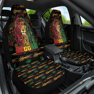 Trinidad and Tobago One Love Reggae Lion Car Seat Cover Caribbean Reggae Spirit