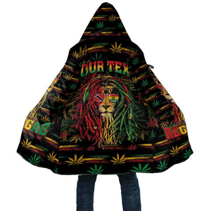 Personalized Trinidad and Tobago One Love Reggae Lion Cloak Caribbean Reggae Spirit