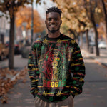 Personalized Trinidad and Tobago One Love Reggae Lion Sweatshirt Caribbean Reggae Spirit