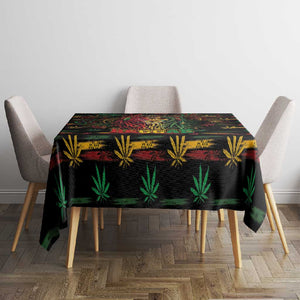 Trinidad and Tobago One Love Reggae Lion Tablecloth Caribbean Reggae Spirit
