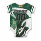 Custom Rugby Zimbabwe Baby Onesie Sables Is The Champion