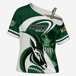 Custom Rugby Zimbabwe Cross Shoulder Shirt Sables Is The Champion