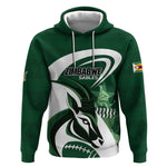Custom Rugby Zimbabwe Hoodie Sables Is The Champion - African Pride