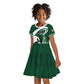 Custom Rugby Zimbabwe Kid Short Sleeve Dress Sables Is The Champion - African Pride