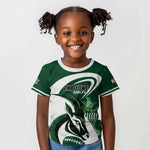 Custom Rugby Zimbabwe Kid T shirt Sables Is The Champion - African Pride