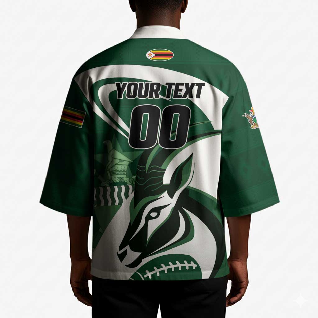 Custom Rugby Zimbabwe Kimono Sables Is The Champion