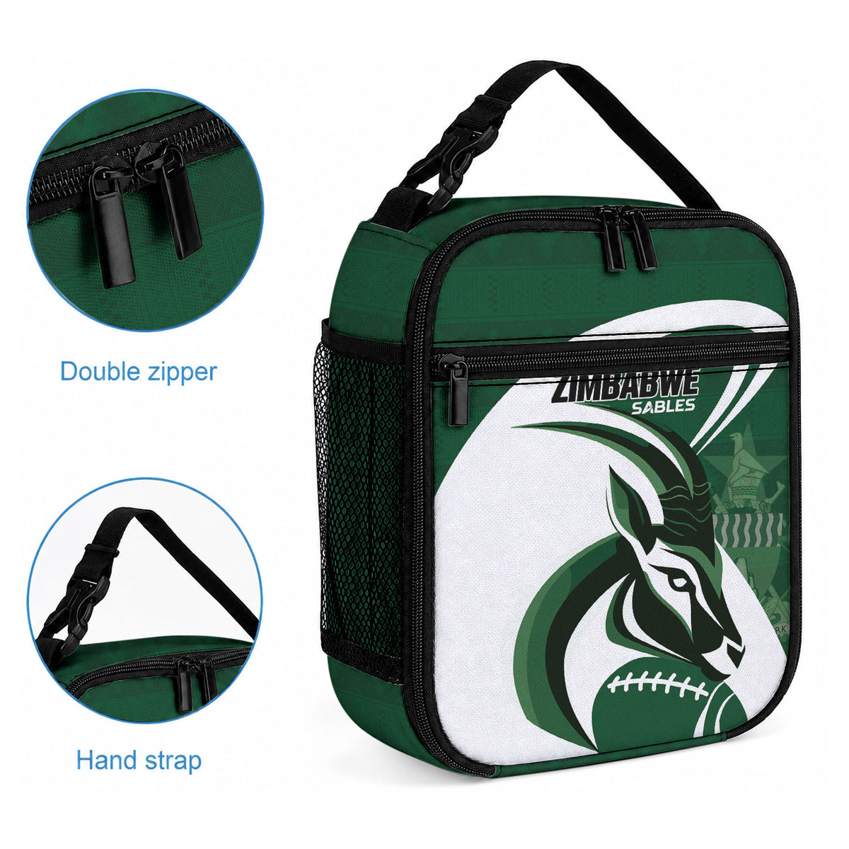 Rugby Zimbabwe Lunch Bag Sables Is The Champion