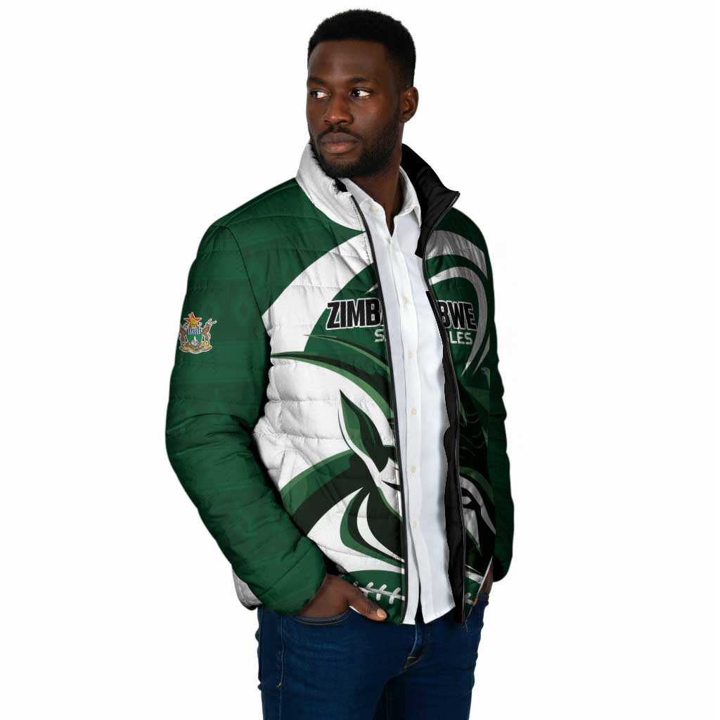 Custom Rugby Zimbabwe Padded Jacket Sables Is The Champion