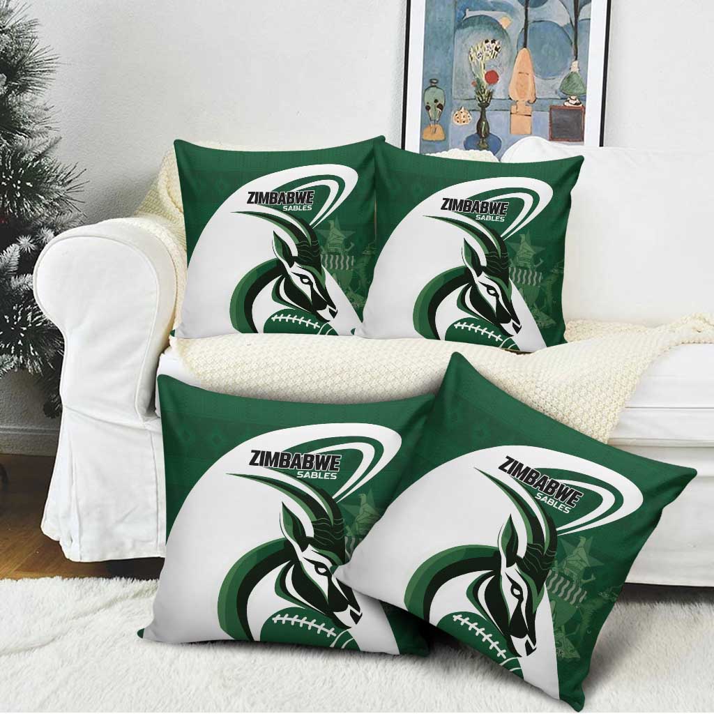 Rugby Zimbabwe Pillow Cover Sables Is The Champion