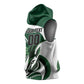 Custom Rugby Zimbabwe Sleeveless Hoodie Sables Is The Champion - African Pride