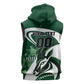 Custom Rugby Zimbabwe Sleeveless Zip Hoodie Sables Is The Champion - African Pride
