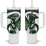 Custom Rugby Zimbabwe Tumbler With Handle Sables Is The Champion - African Pride