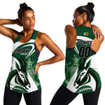 Custom Rugby Zimbabwe Women Racerback Tank Sables Is The Champion - African Pride