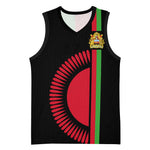 Personalized Malawi Basketball Jersey with Coat of Arms Flag Style LT01