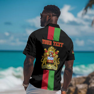 Personalized Malawi Hawaiian Shirt with Coat of Arms Flag Style