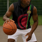 Personalized Malawi Sleeveless Hoodie with Coat of Arms Flag Style - African Pride